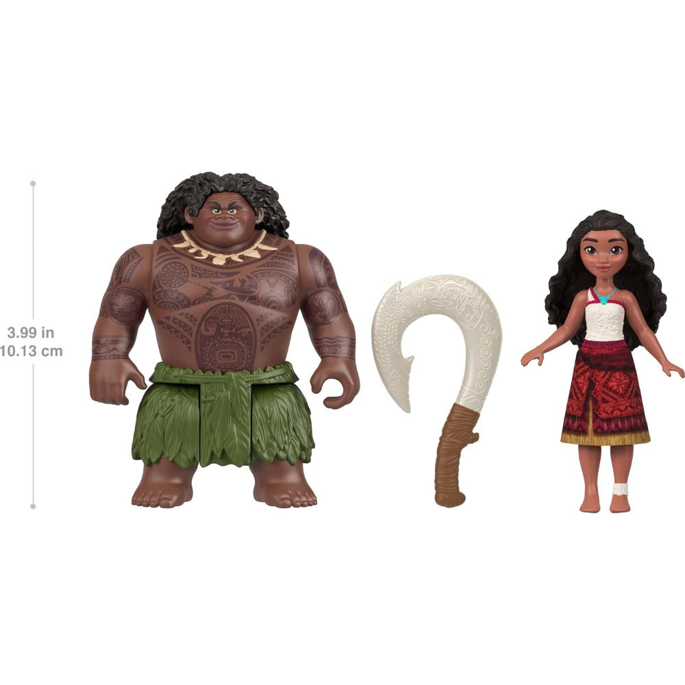 Disney Moana Small Dolls Hero  Demigod 2Pack