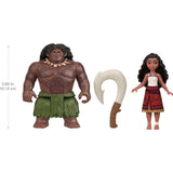 Disney Moana Small Dolls Hero  Demigod 2Pack