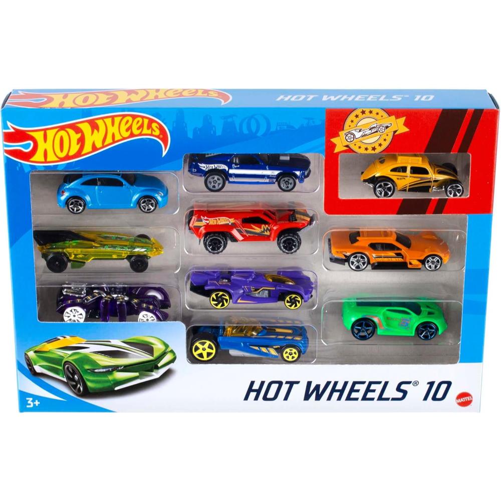 Hot Wheels Basic Car 10Pack Asst