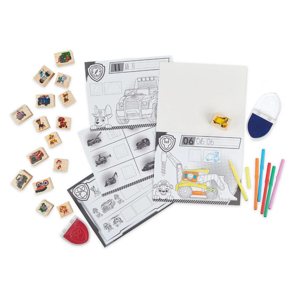 Melissa & Doug Paw Patrol Wooden Stamps Activity Set
