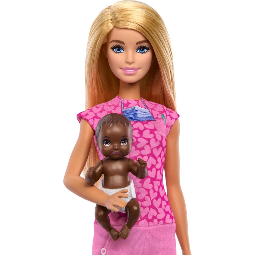 Barbie Baby Doctor with Blonde Fashion Doll Barbie Baby Doctor with Blonde Fashion Doll