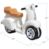 STEP 2 Ride Along Scooter White