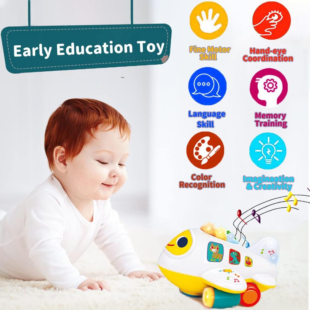 Hola Bump'n Go Learning Plane