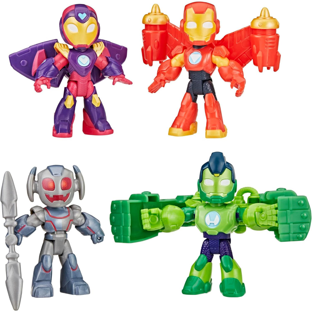 Marvel Iron Man and his Awesome Friends Iron Armor Figure Pack 3-Inch Action Figures