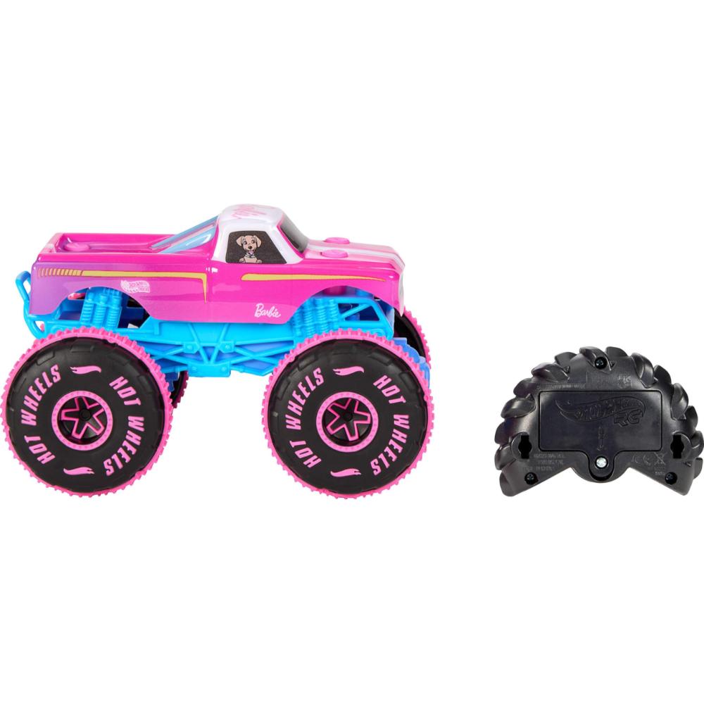 Hot Wheels Monster Trucks 1 24 Scale Barbie RC Vehicle