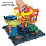 Hot Wheels City Downtown Express Car Wash Playset