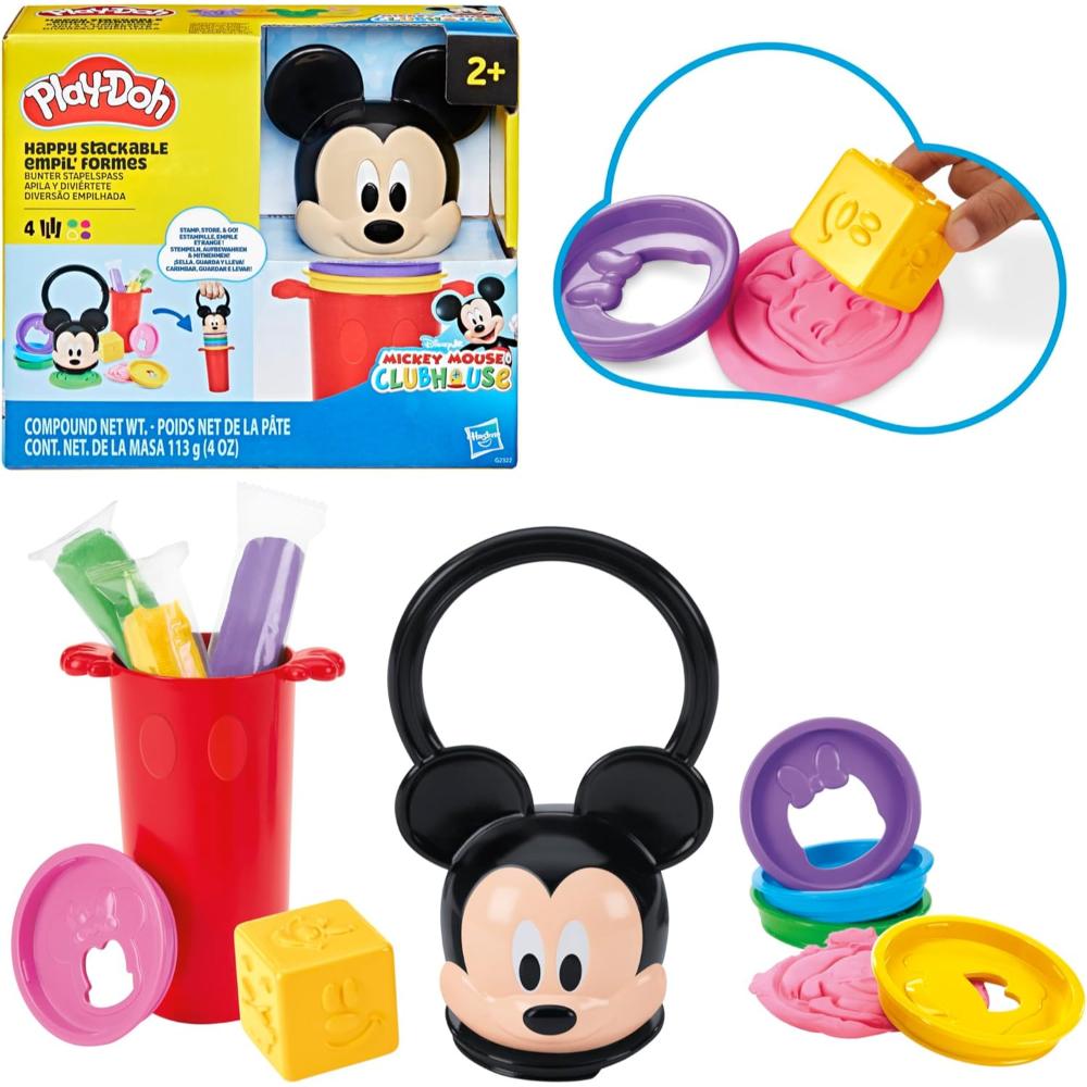 Play-Doh Disney Junior Mickey Mouse Clubhouse Happy Stackable Toy Set