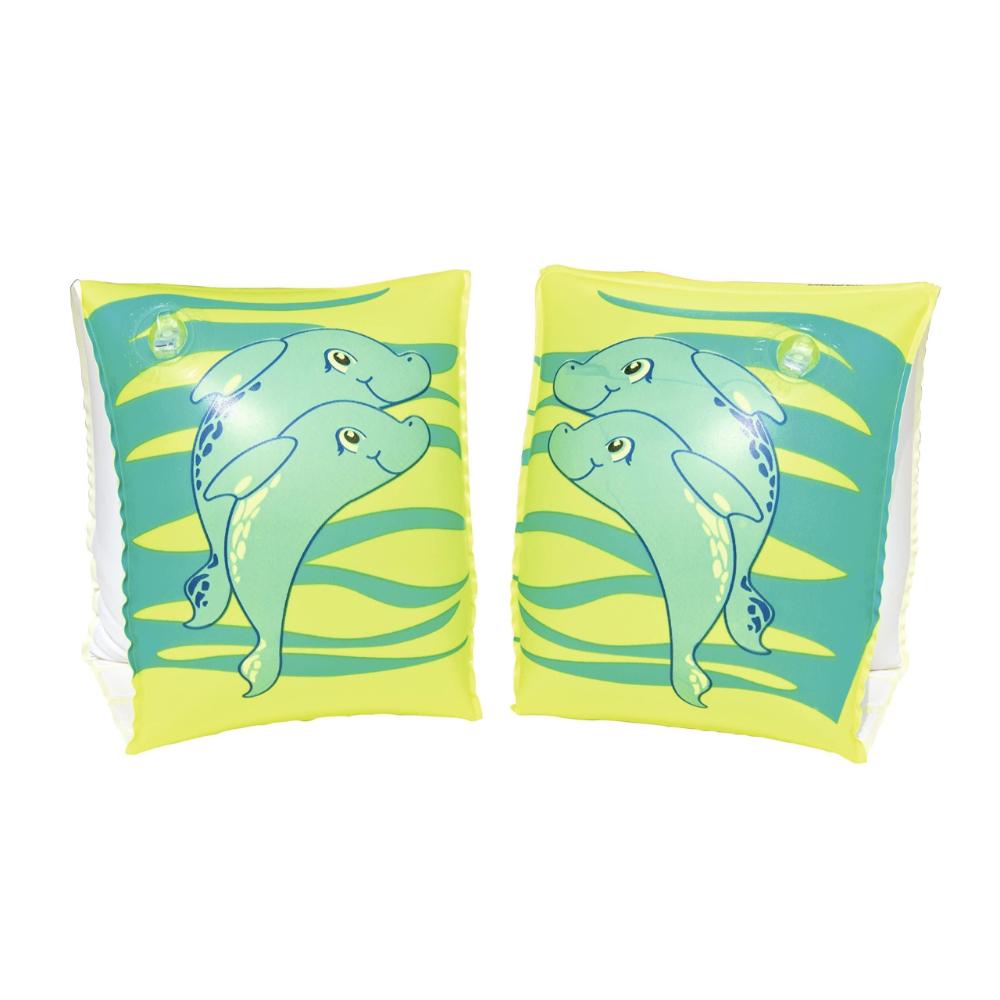 Bestway 32042-Green 23cm x 15cm Dolphin Armbands Bestway 32042-Green 23cm x 15cm Dolphin Armbands