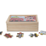 Melissa & Doug - Vehicle Puzzle In A Box