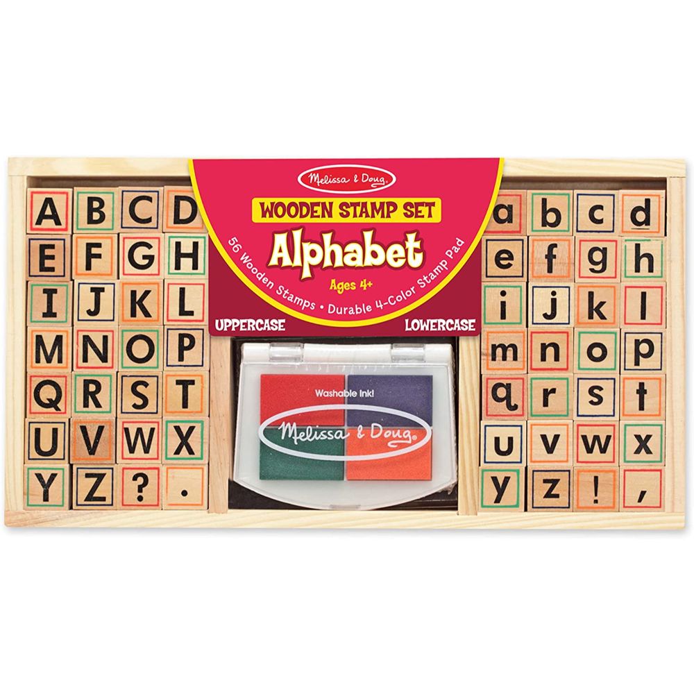 Melissa & Doug - Alphabet Stamp Set