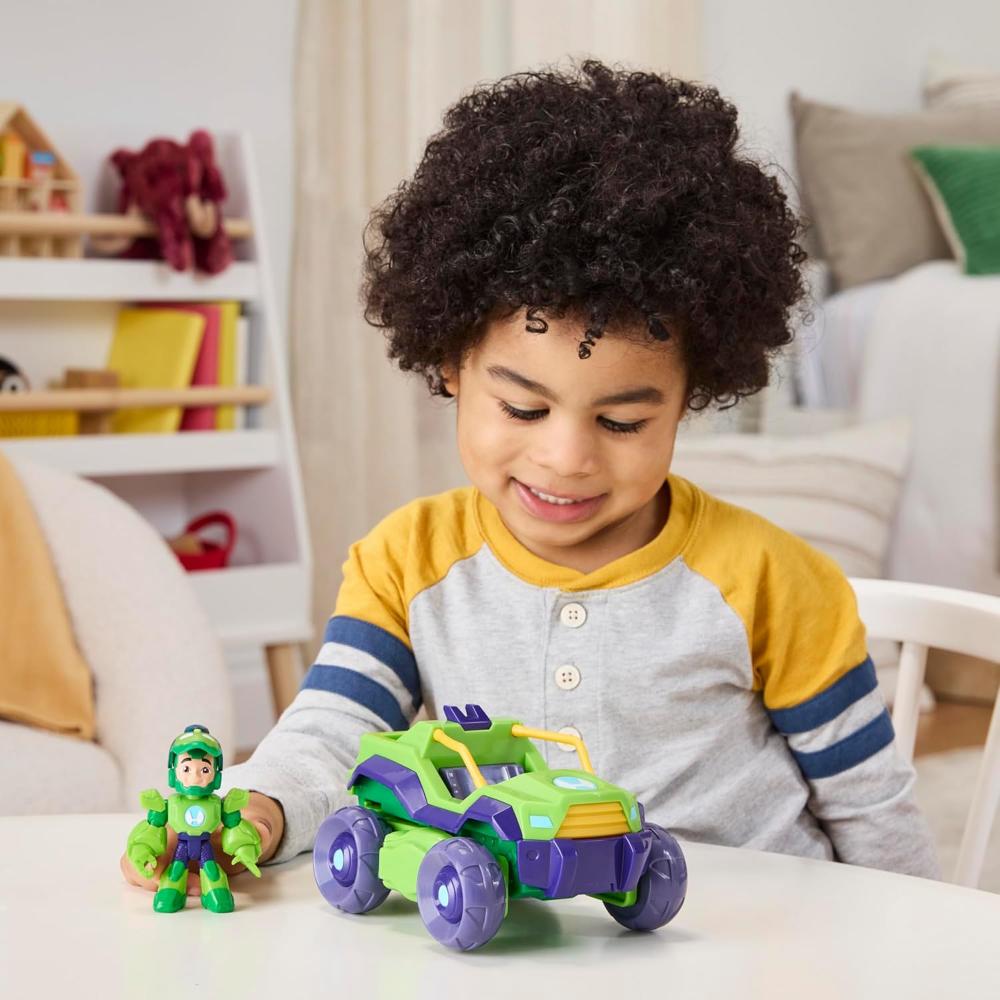 Marvel Iron Man and his Awesome Friends Iron Hulk 2-In-1 Mech Suit