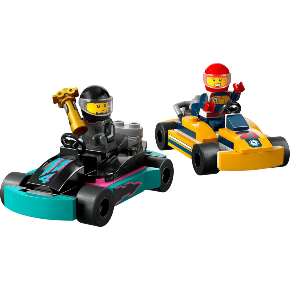 Lego Go-Karts and Race Drivers Lego Go-Karts and Race Drivers