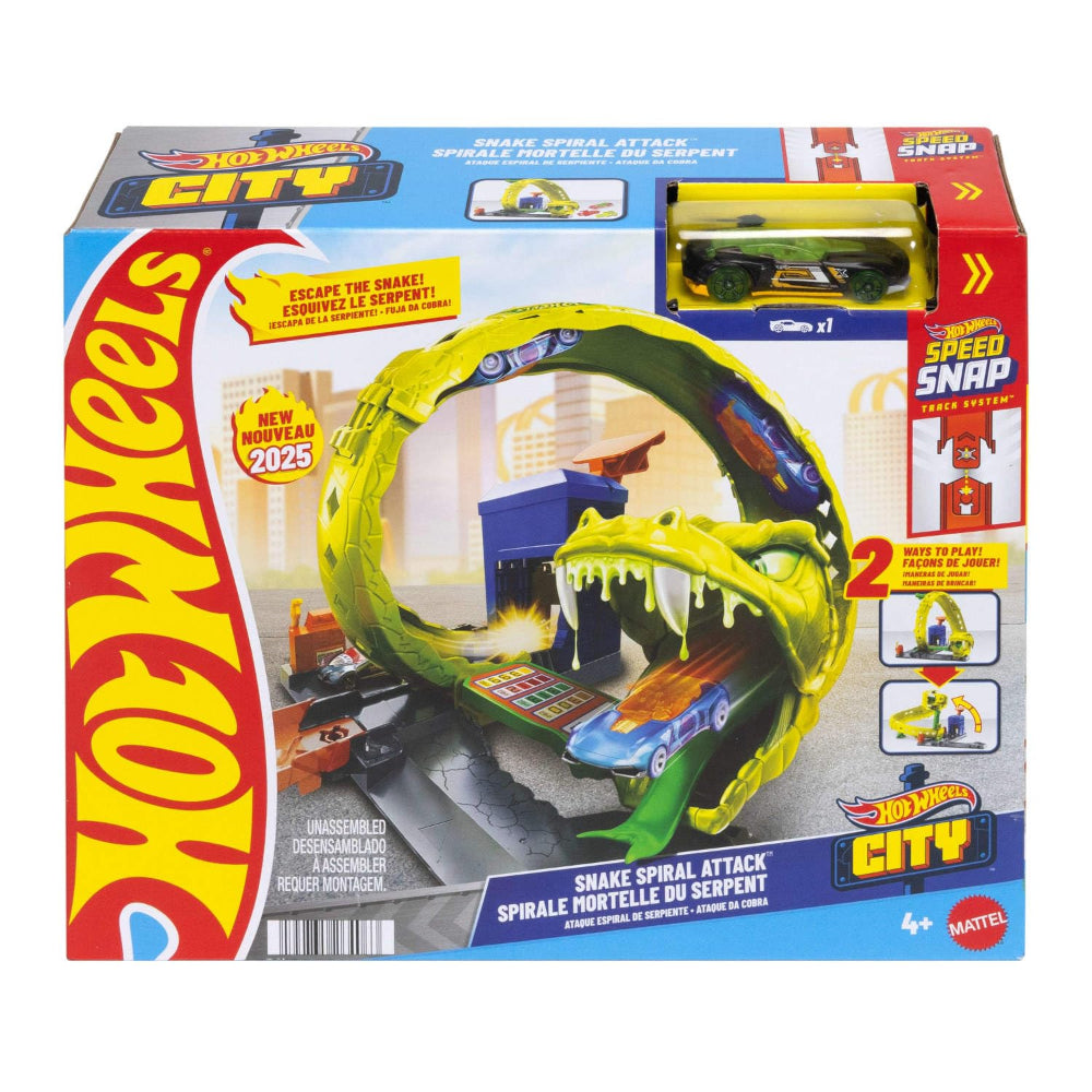 Hot Wheels City Nemesis Snake Strike Attack Hot Wheels City Nemesis Snake Strike Attack