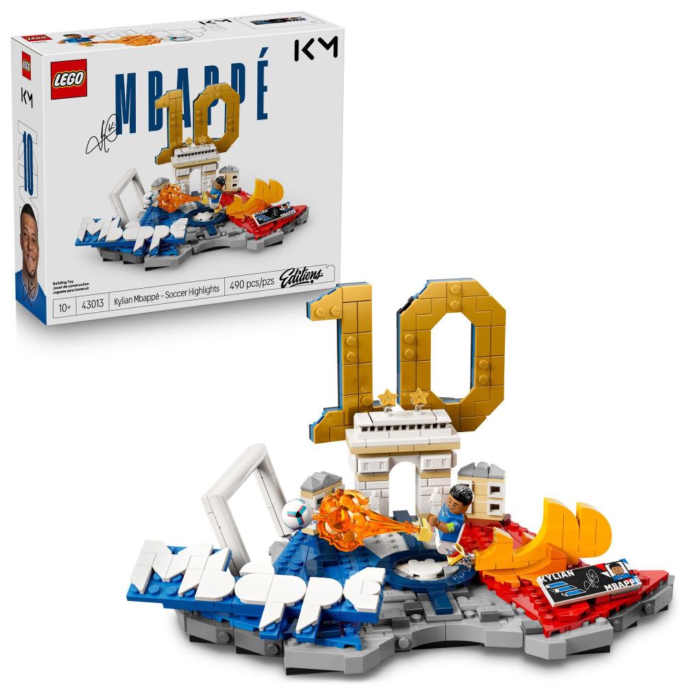 Lego Kylian Mbappe Soccer Highlights