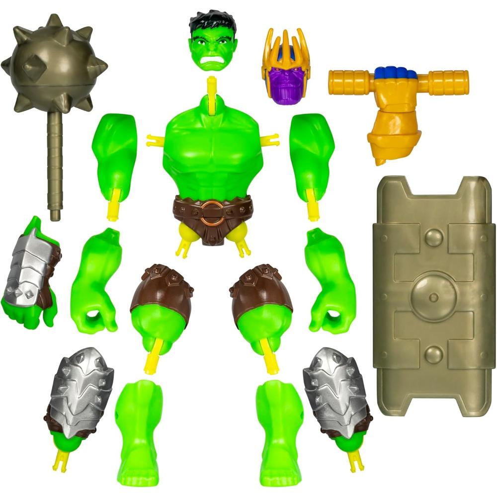 MixMashers Marvel Avengers Hulk Deluxe Mix-&-Match Figure MixMashers Marvel Avengers Hulk Deluxe Mix-&-Match Figure