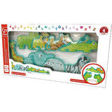 Hape Alphabet & Animal Parade Double-Sided Wooden Puzzle