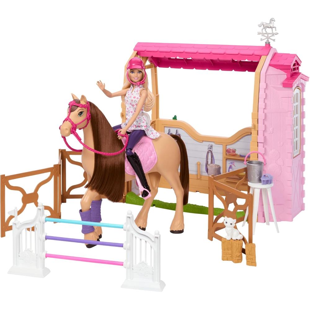 Barbie Mysteries The Great Horse Chase Ultimate Stable Playset Barbie Mysteries The Great Horse Chase Ultimate Stable Playset