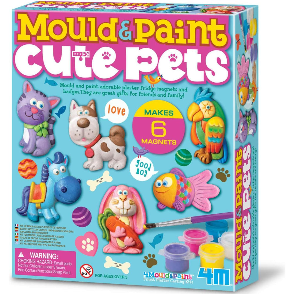 4M Mould and Paint Cute Pets