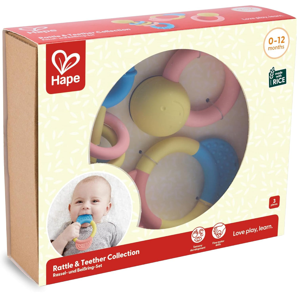 Hape Rattle Teether Collection