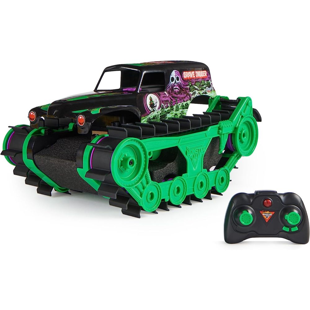 Monster Jam Rc Grave Digger Trax Monster Jam Rc Grave Digger Trax