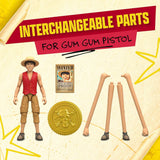 One Piece Monkey D. Luffy 6″ (15 cm) Action Figure with 6 Accessories