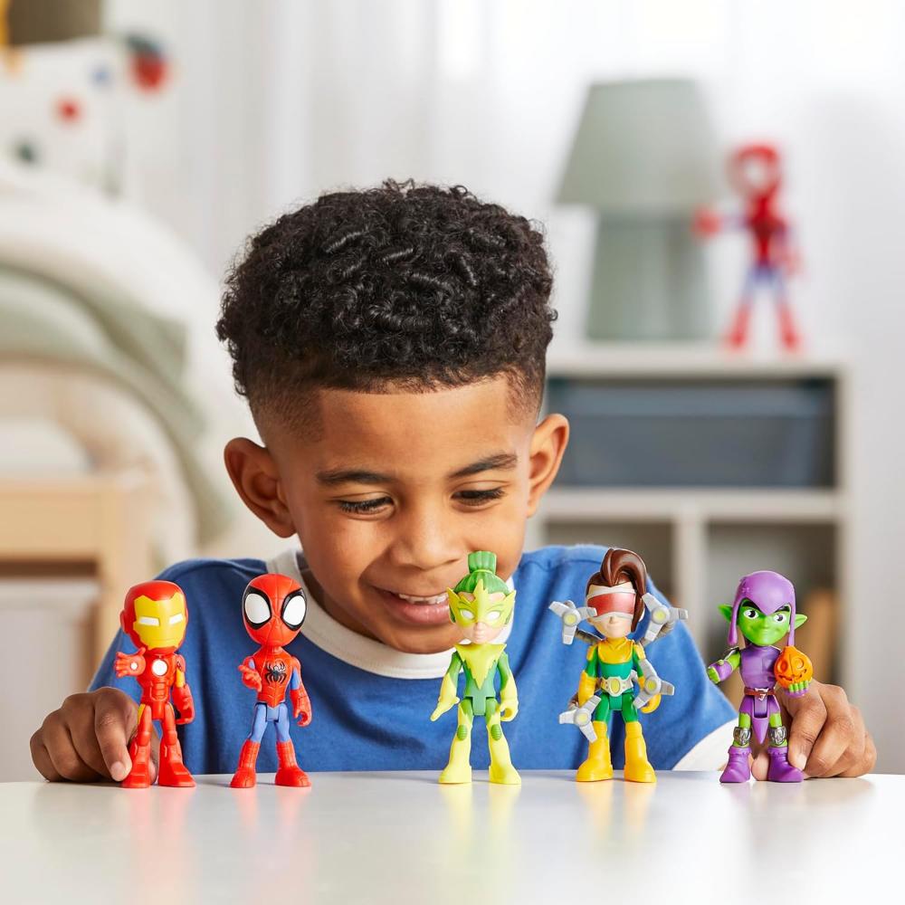 Spidey and His Amazing Friends Friends & Foes 4-Inch Pack
