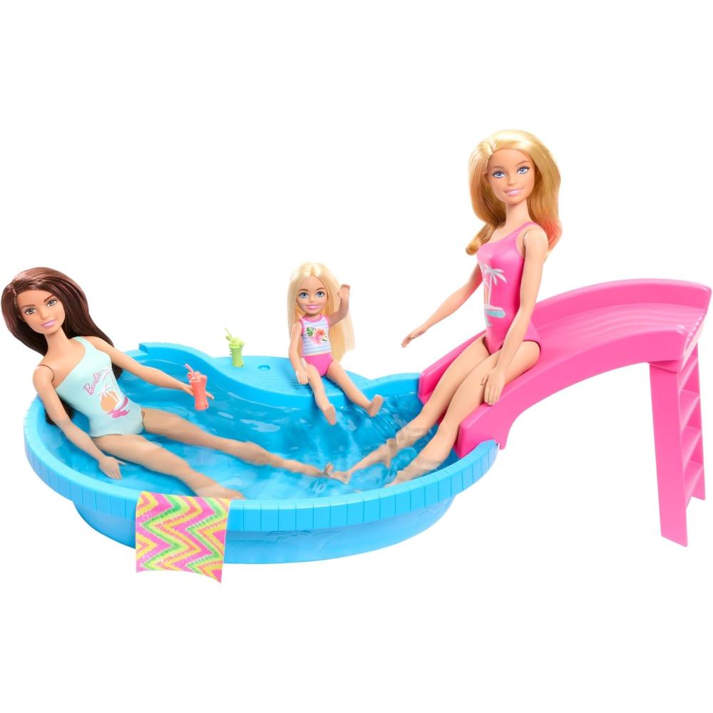 Barbie Doll And Pool Playset Barbie Doll And Pool Playset