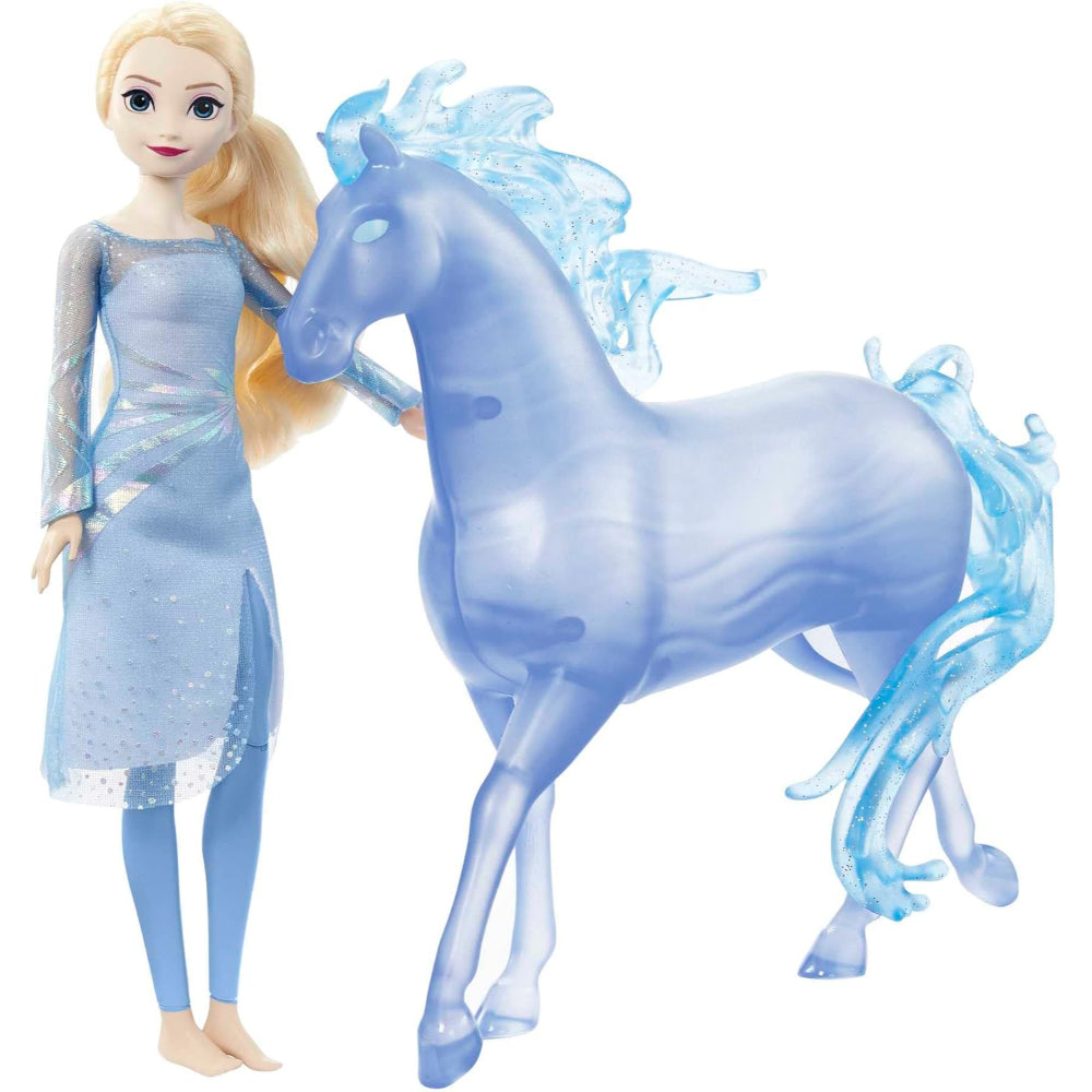 Disney Frozen Elsa Fashion Doll & Water Nokk Figure Set