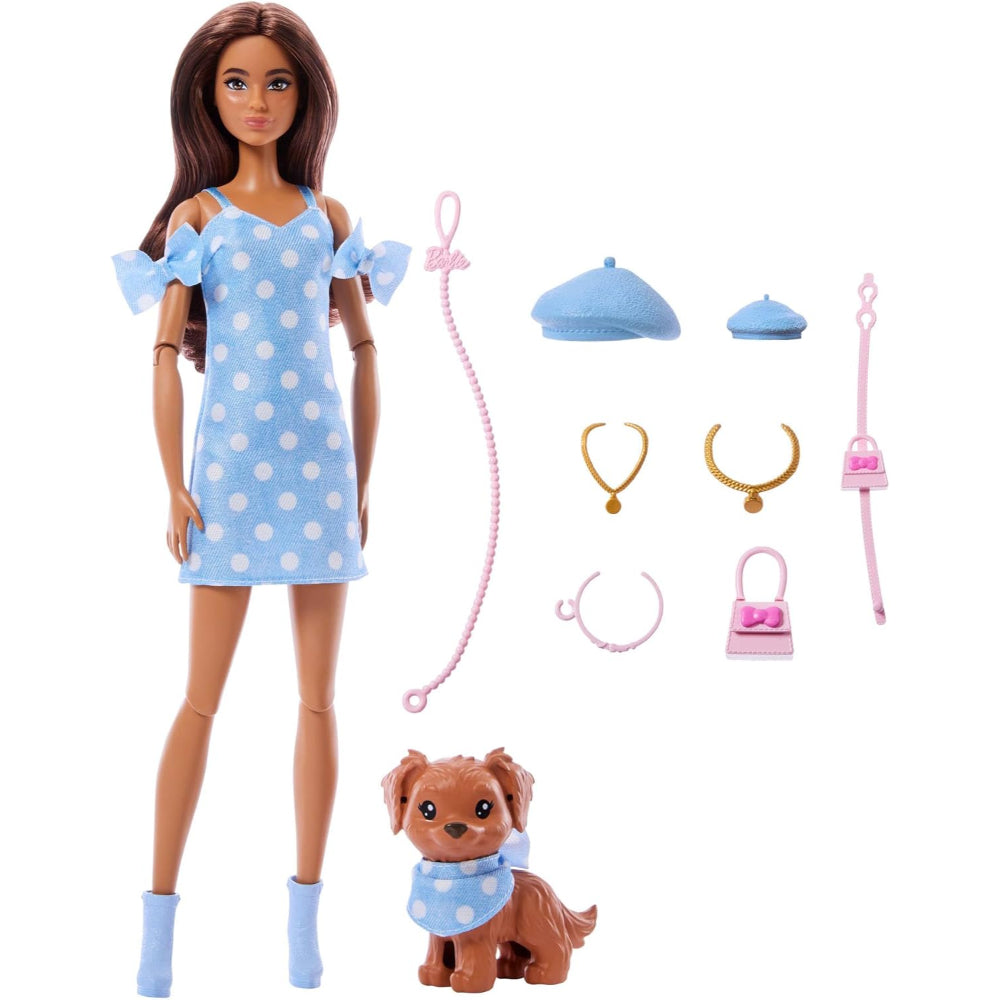 Barbie Twinning Looks Brunette Doll