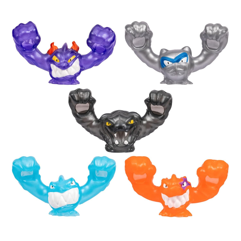 Heroes of Goo Jit Zu S13 Meteor Madness Goo Slingers 5Pk Cosmic Metallic
