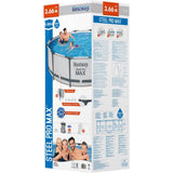 Bestway Steel Pro Max Pool Set 12 x 39.5 Inches / 3.66 m x 1.00 m