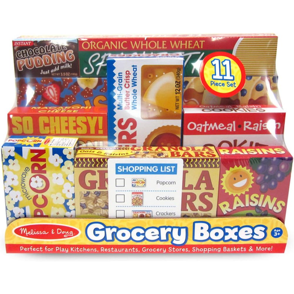 Melissa & Doug - Let's Play House! Grocery Shelf Boxes