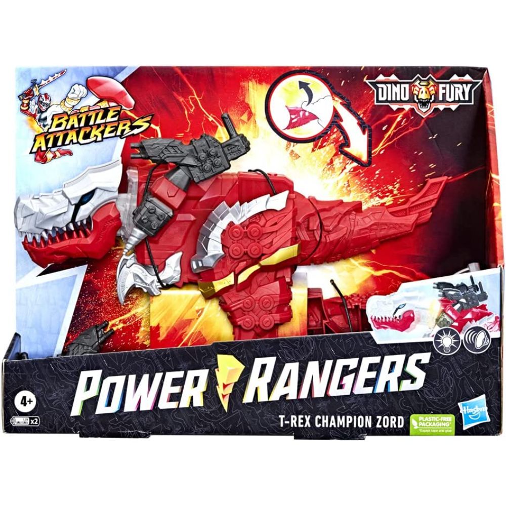 Power Rangers Dino Fury T-Rex Champion Zord