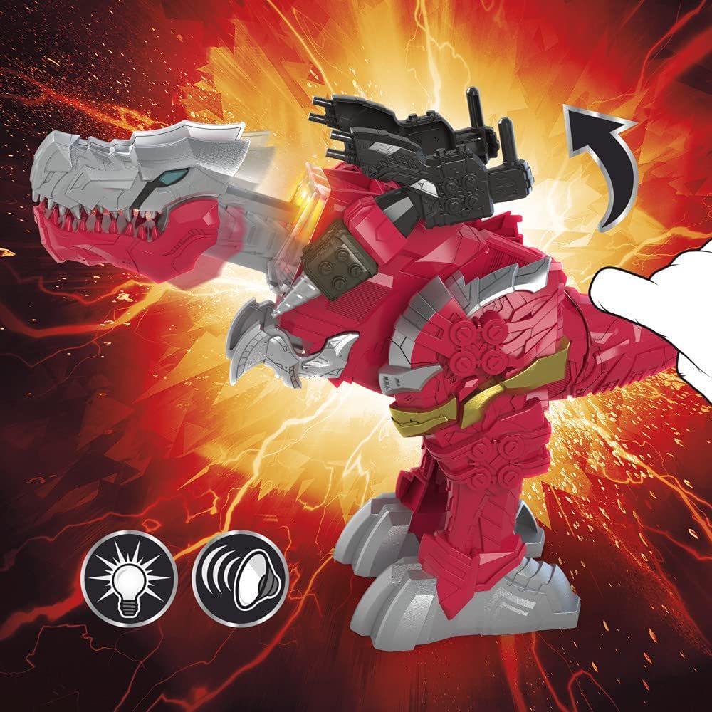 Power Rangers Dino Fury T-Rex Champion Zord