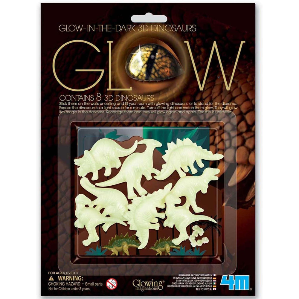 4M Glow In The Dark 3D Dinosaur