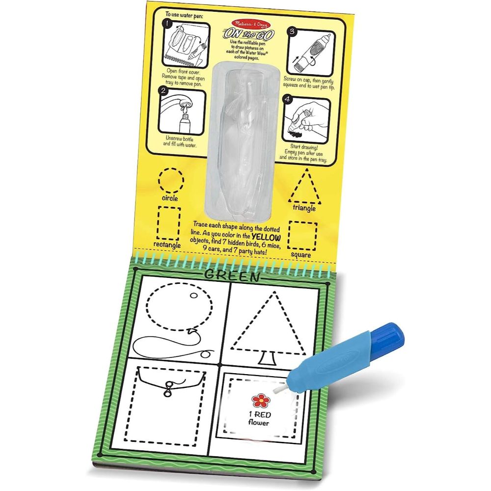 Melissa & Doug - Water Wow Colors And Shapes