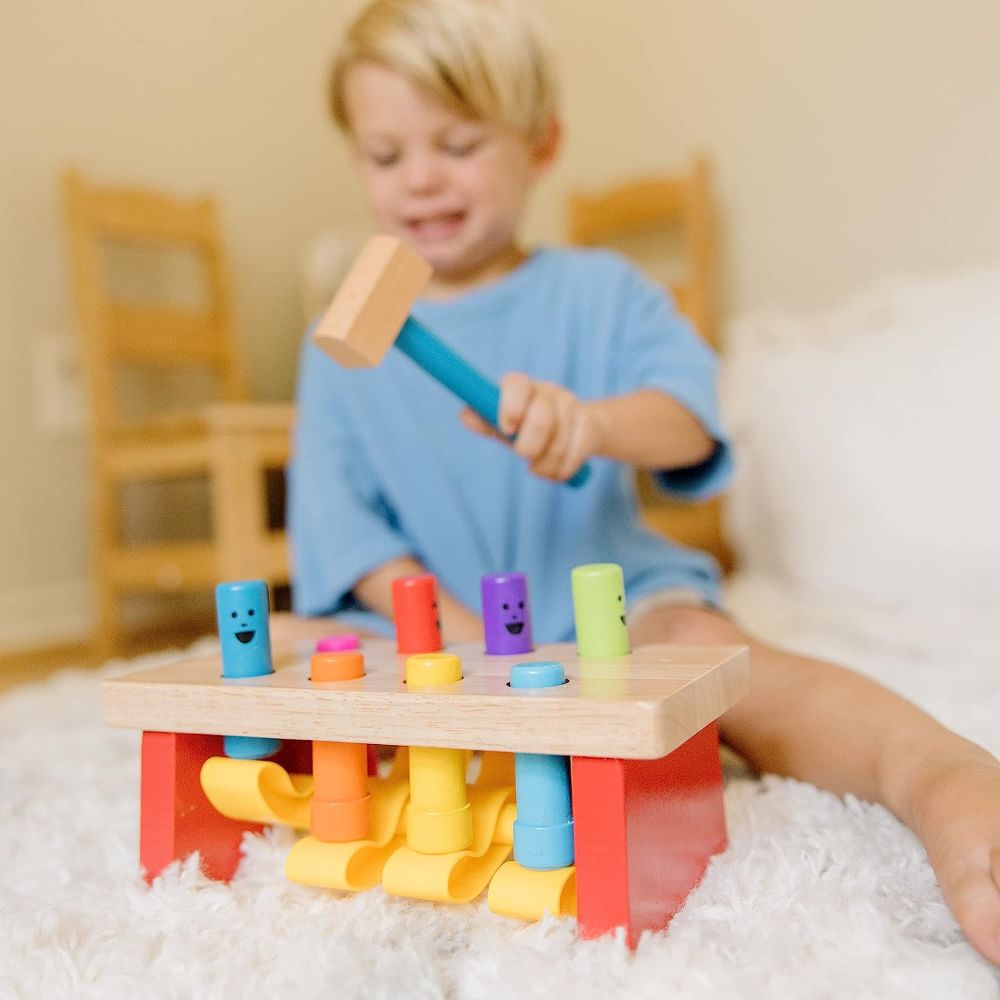 Melissa & Doug - Deluxe Pounding Bench