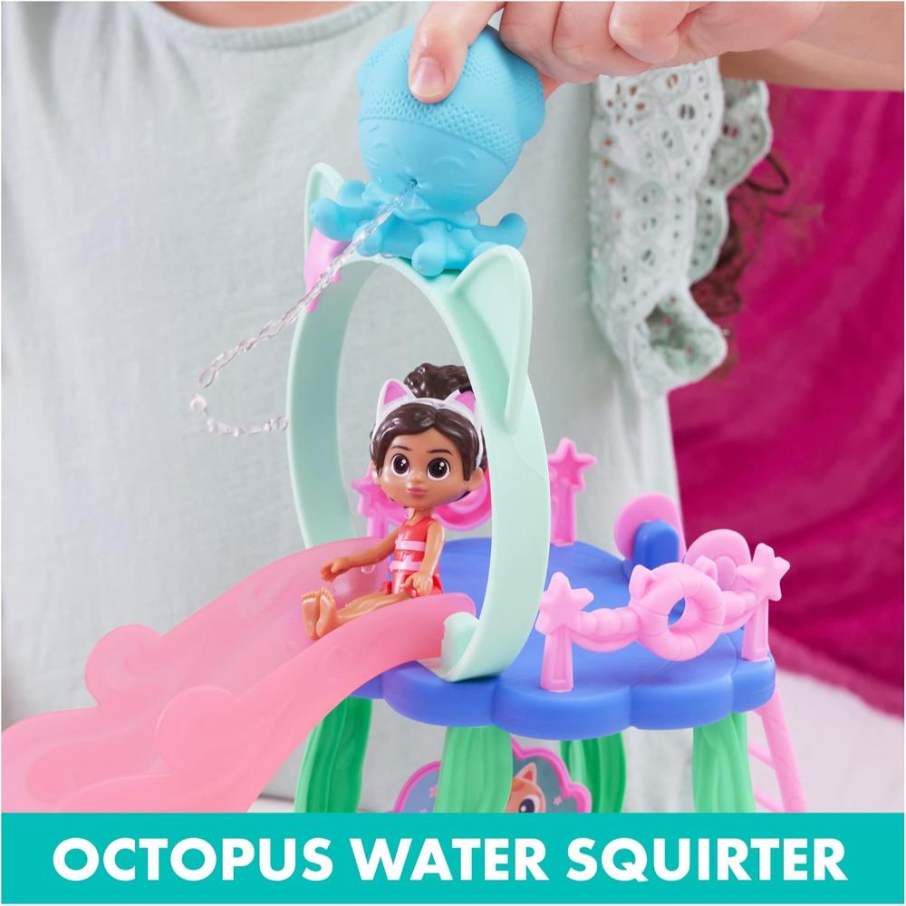 Gabby's Dollhouse Purr-ific Pool Playset with Gabby and MerCat