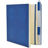 LEGO® IQ Locking Notebook with Gel Pen – Blue