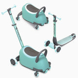 YVolution 5 in 1 Glider Luna Green