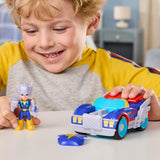 Marvel Iron Man and His Awesome Friends Thor Thunder Roadracer Action Figure & Toy Vehicle