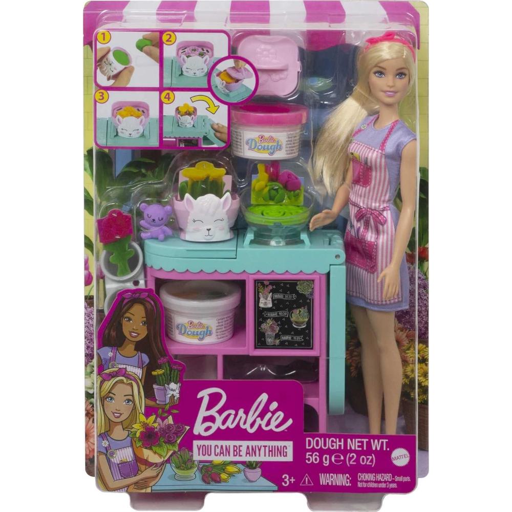 Barbie Flower Shop Owner Plays