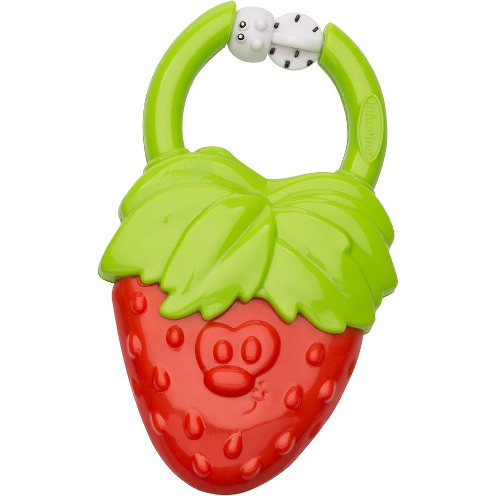 Infantino Vibrating Teether Strawberry