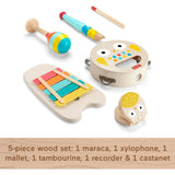 Fisher-Price Wooden Musical Instruments Gift Set