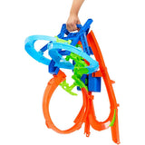 Hot Wheels Stunt Tracks Mid-AIr Crash Playset