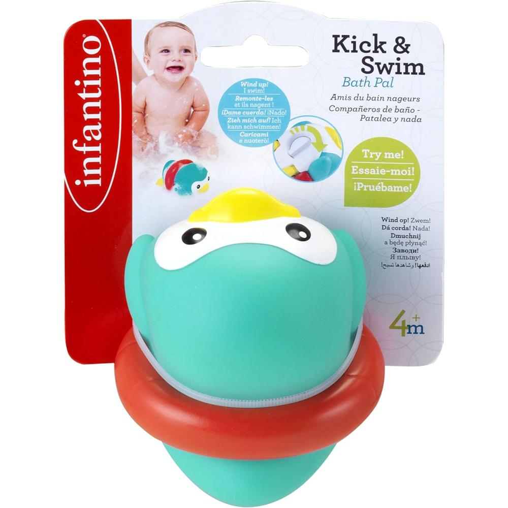 Infantino Kick Swim Bath Pals Penguin Infantino Kick Swim Bath Pals Penguin