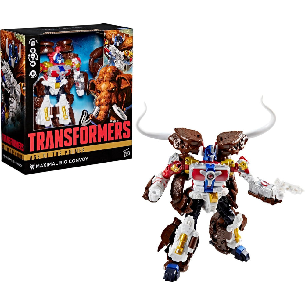 Transformers Age of the Primes Maximal Big Convoy Leader Class 6.5-Inch Converting Action Figure