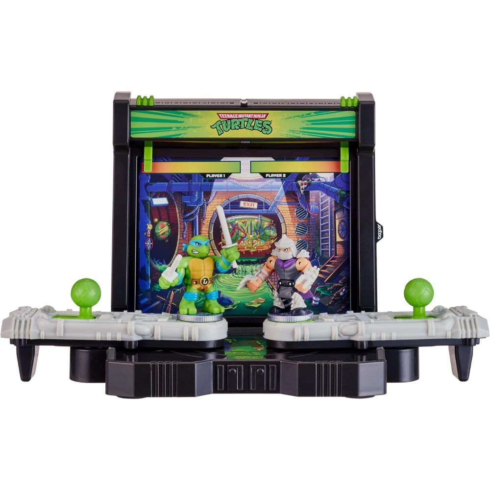 Legends Of Akedo TMNT Battle Arena with 2 Exclusive Battling Mini Warriors - Leonardo and Shredder