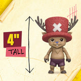 One Piece Tony Tony Chopper 4-Inch Action Figure with 6 Accessories