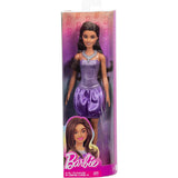 Barbie Fashionistas Doll in Sequined Purple Dress